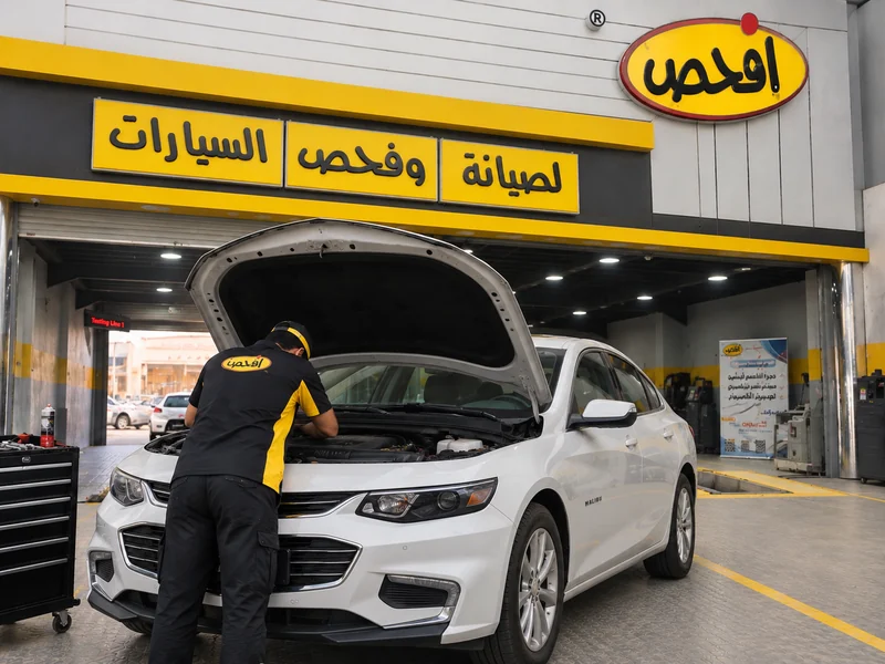 فحص محرك شفروليه ماليبو في مركز افحص